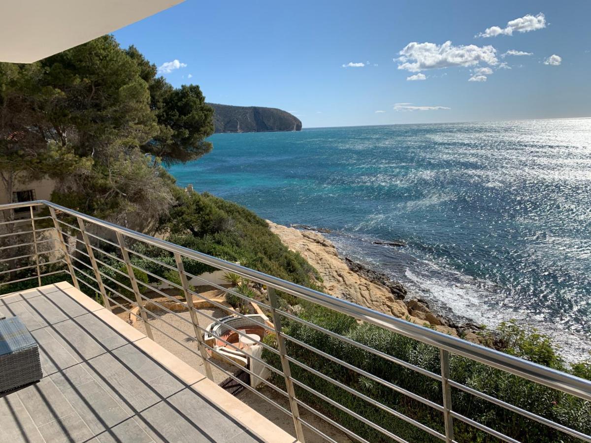 Moraira Sea Front, First Line, Air Conditioning, Heating, First Floor, 2 Habs 4Beds 외부 사진