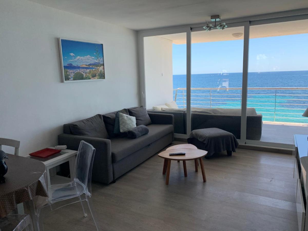 Moraira Sea Front, First Line, Air Conditioning, Heating, First Floor, 2 Habs 4Beds 외부 사진